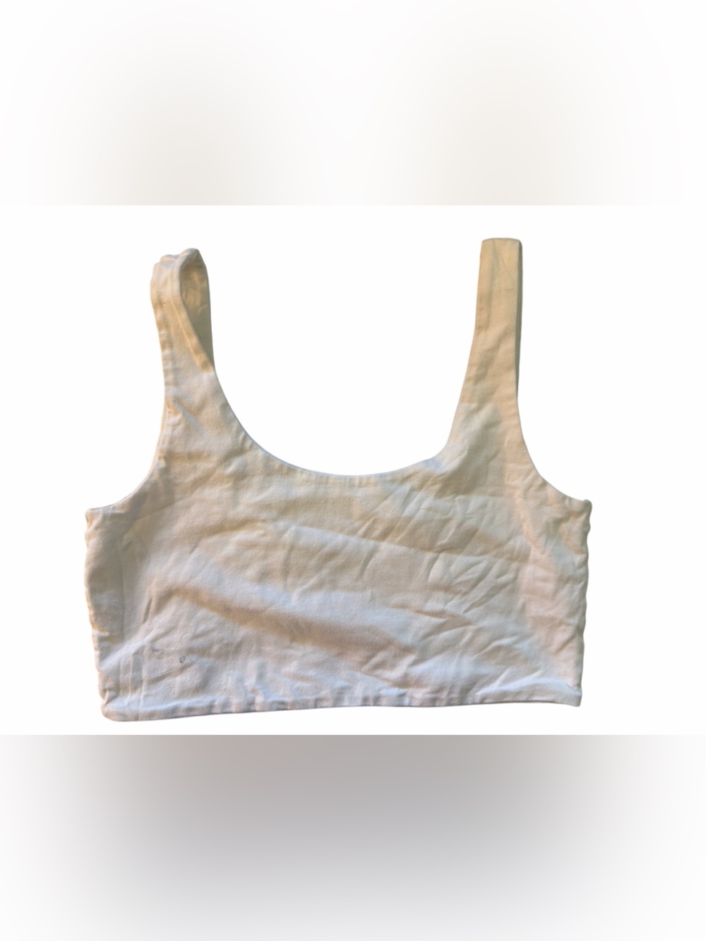 Cotton On White Tank Top - Scoop Neck